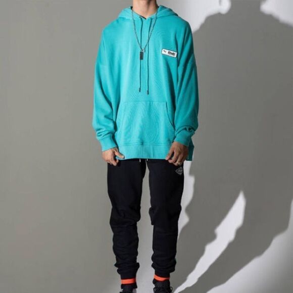 Men's Puma x Rhude Blue Hoodie Limited Edition RARE - Picture 1 of 11